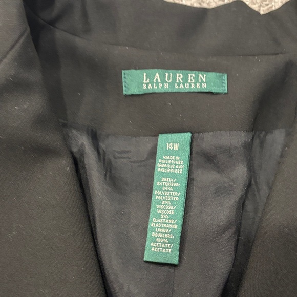Lauren Ralph Lauren  Black Blazer size 14 New - Picture 4 of 6